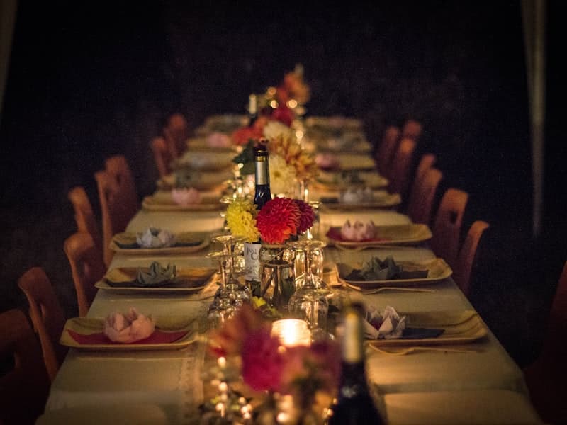 Impeccable table setting at Urban Bistro