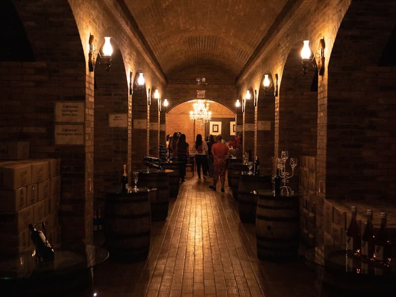 Urban Bistro wine cellar