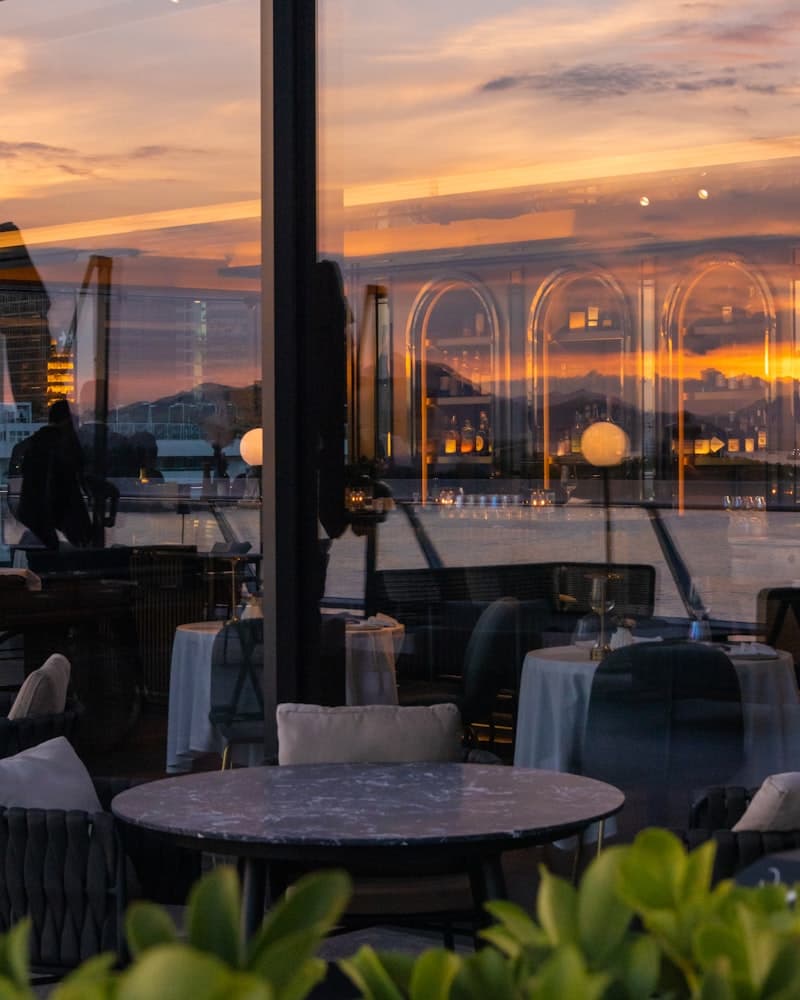 The Terrace at twilight