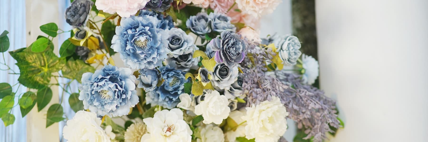 Wedding florals background