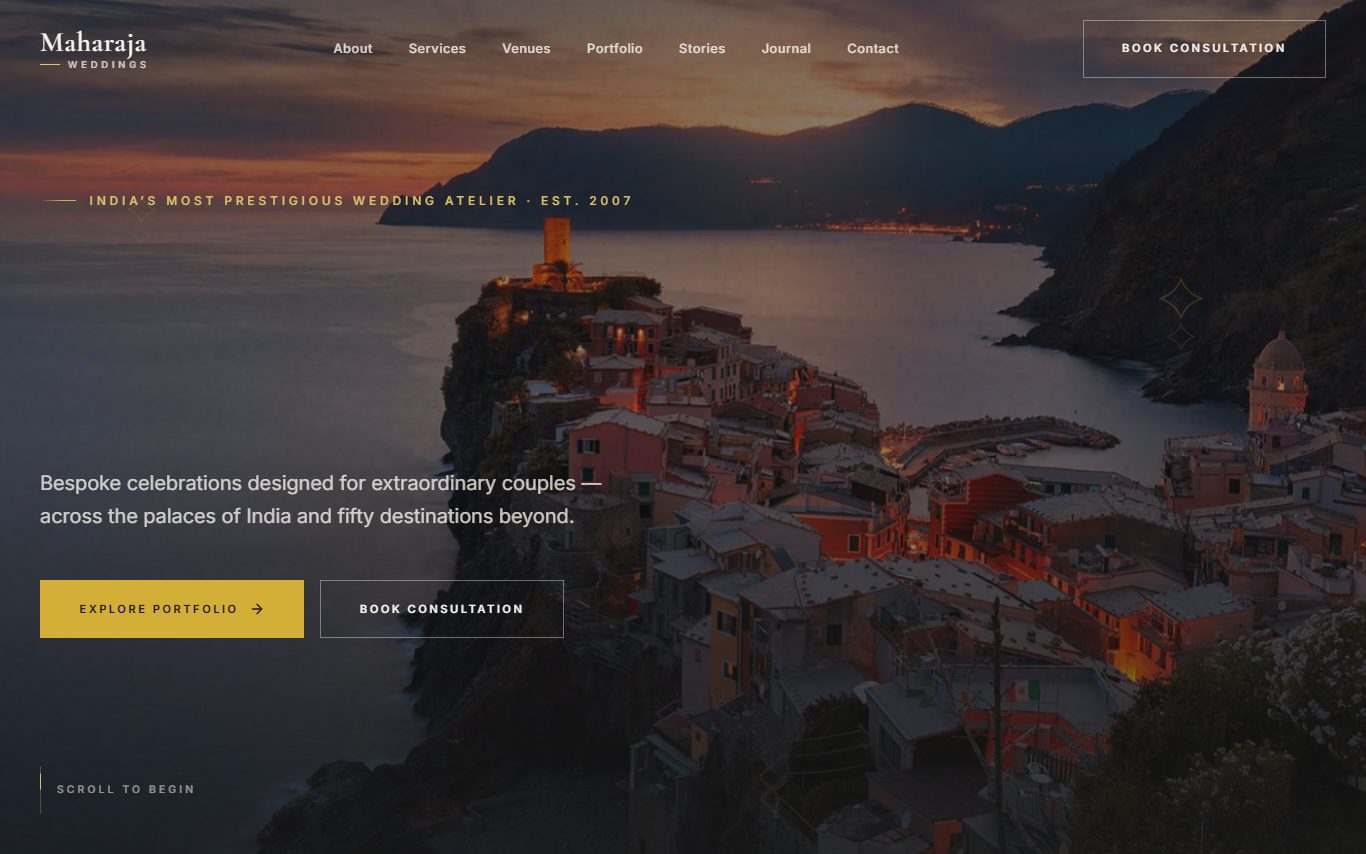 Maharaja Weddings — Weddings, Photography & Cinematography